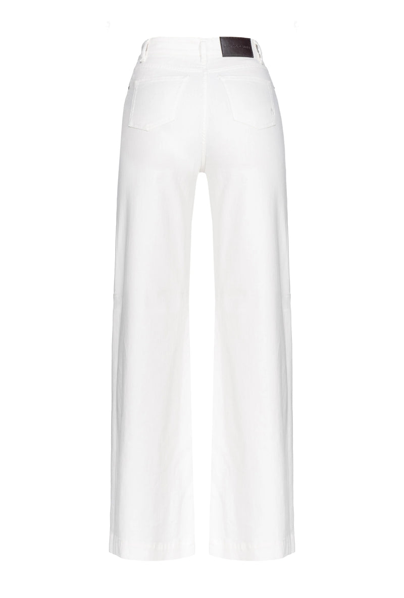 PINKO - JEANS - WENDY WIDE LEG - WHITE