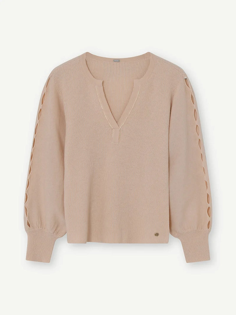 GUSTAV - PULL - SHANNE KNIT - SAND