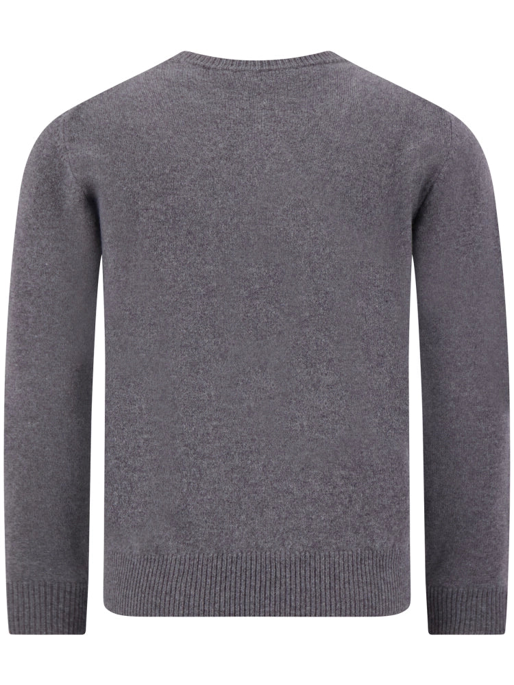 JACOB COHËN - PULL - MELANGE DARK GREY