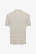 GENTILUOMO - POLO - POLO NO BUTTONS SS - MID BROWN