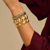 LES CORDES - ARMBAND - CAB 65 - GOUDKLEURIG