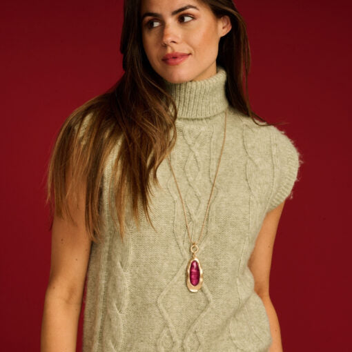 LES CORDES - KETTING - KOUTAR - AUBERGINE