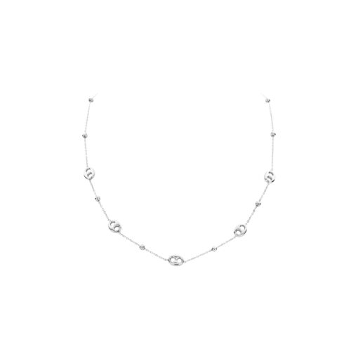 LES CORDES - KETTING - ABI - ZILVERKLEURIG