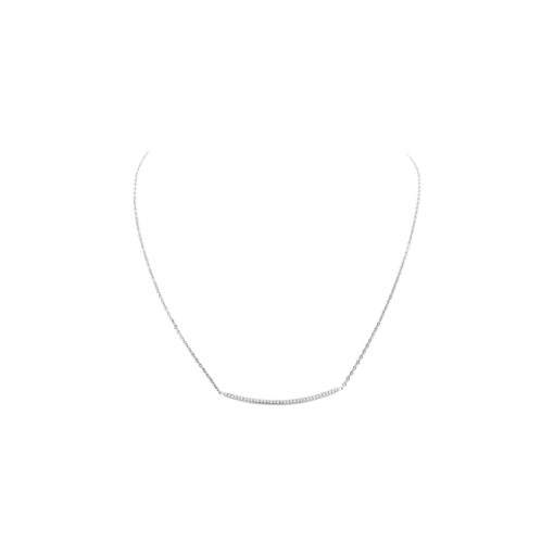 LES CORDES - KETTING - AKOS - ZILVERKLEURIG