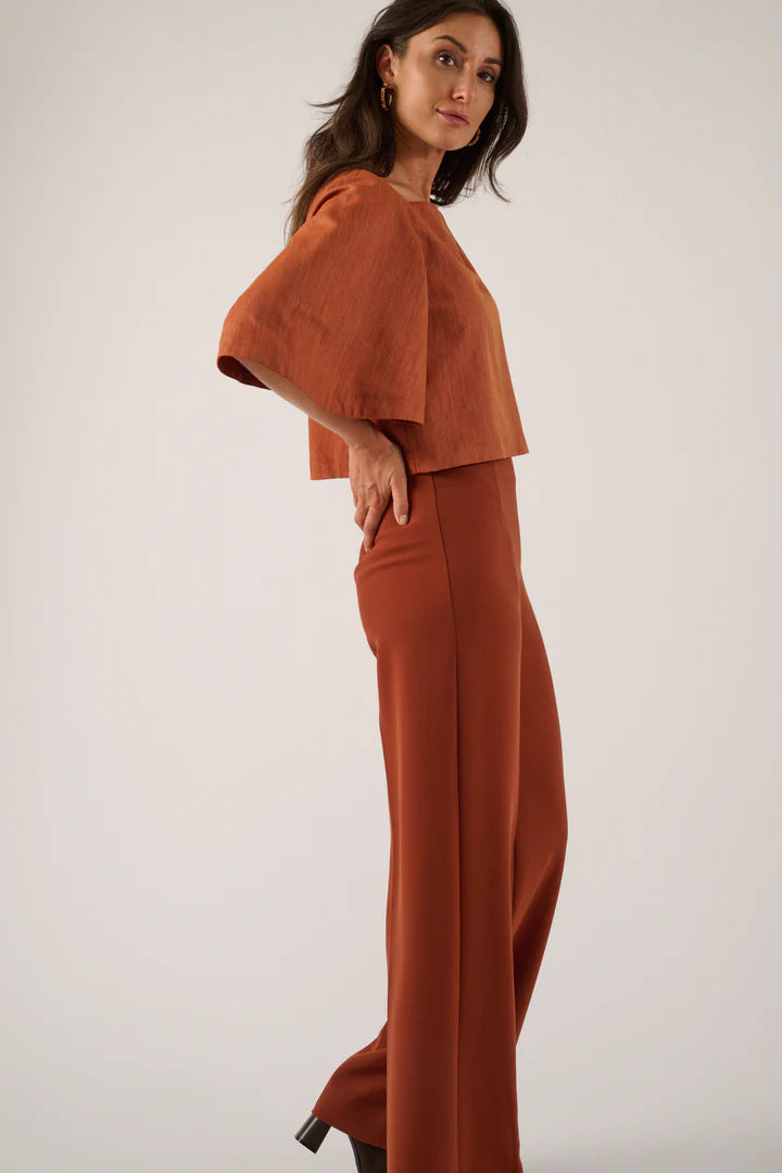 OSCAR THE COLLECTION - BROEK - AMBER - GINGER