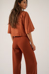 OSCAR THE COLLECTION - BROEK - AMBER - GINGER