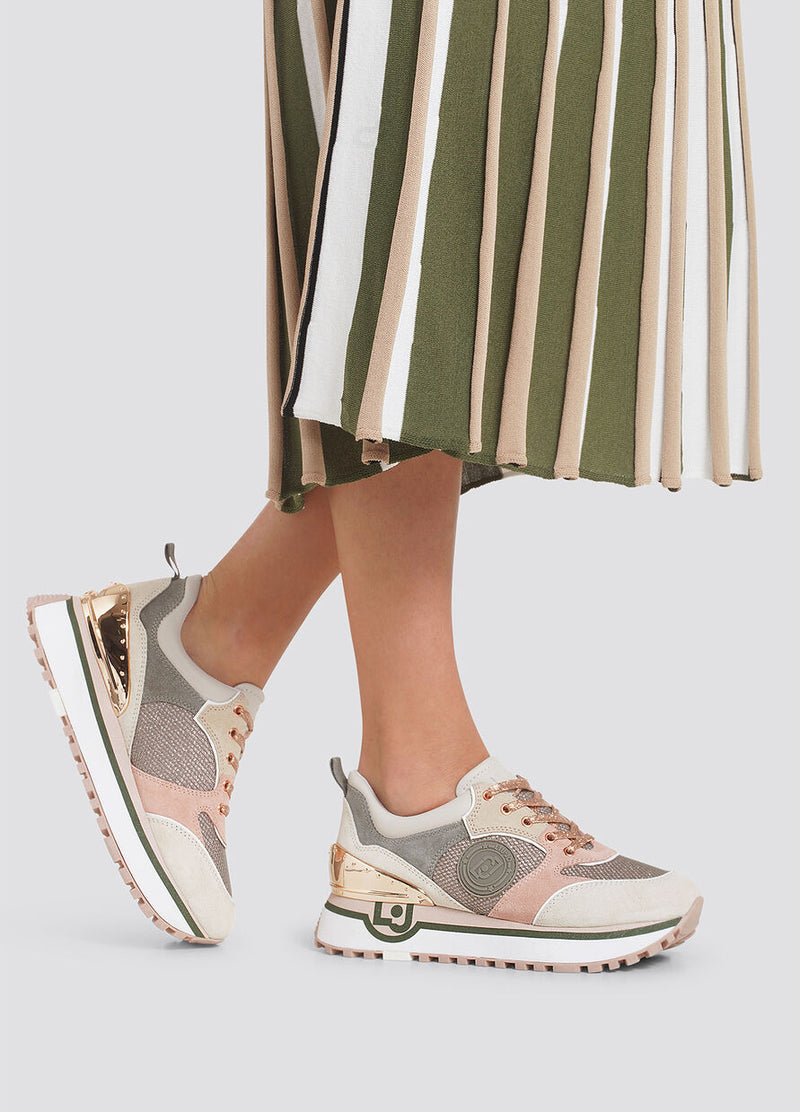 LIU JO - SNEAKER - LAMB/MILITAR