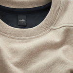 WAHTS - CREW NECK SWEATER - MOORE - SAND MELANGE