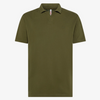 SUN68 - POLO NO BUTTON ON PLACKET EL. - MILITARE