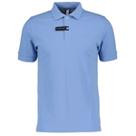 SUN68 - POLO COLD DYE DETAILS EL. - SKY BLUE