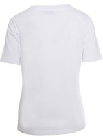 MARGITTES - 1/2 SLEEVE T-SHIRT - WHITE